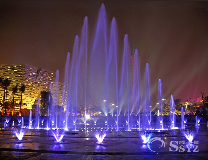 广州亚运会音乐喷泉