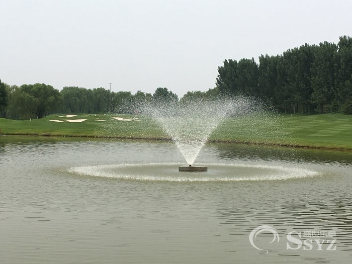 北京鸿禧高尔夫漂浮水景喷泉
