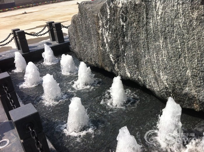 河北唐山水景喷泉景观石雕塑