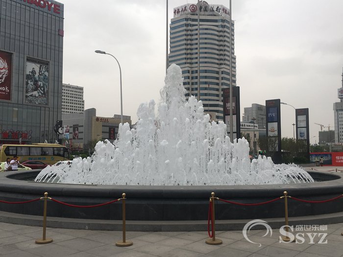 保定万博广场景观喷泉工程